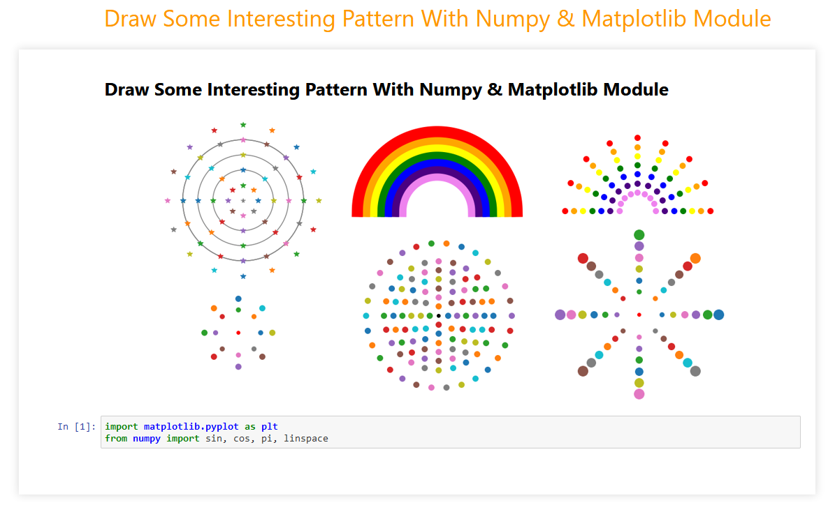 Interesting pattern with matplotlib